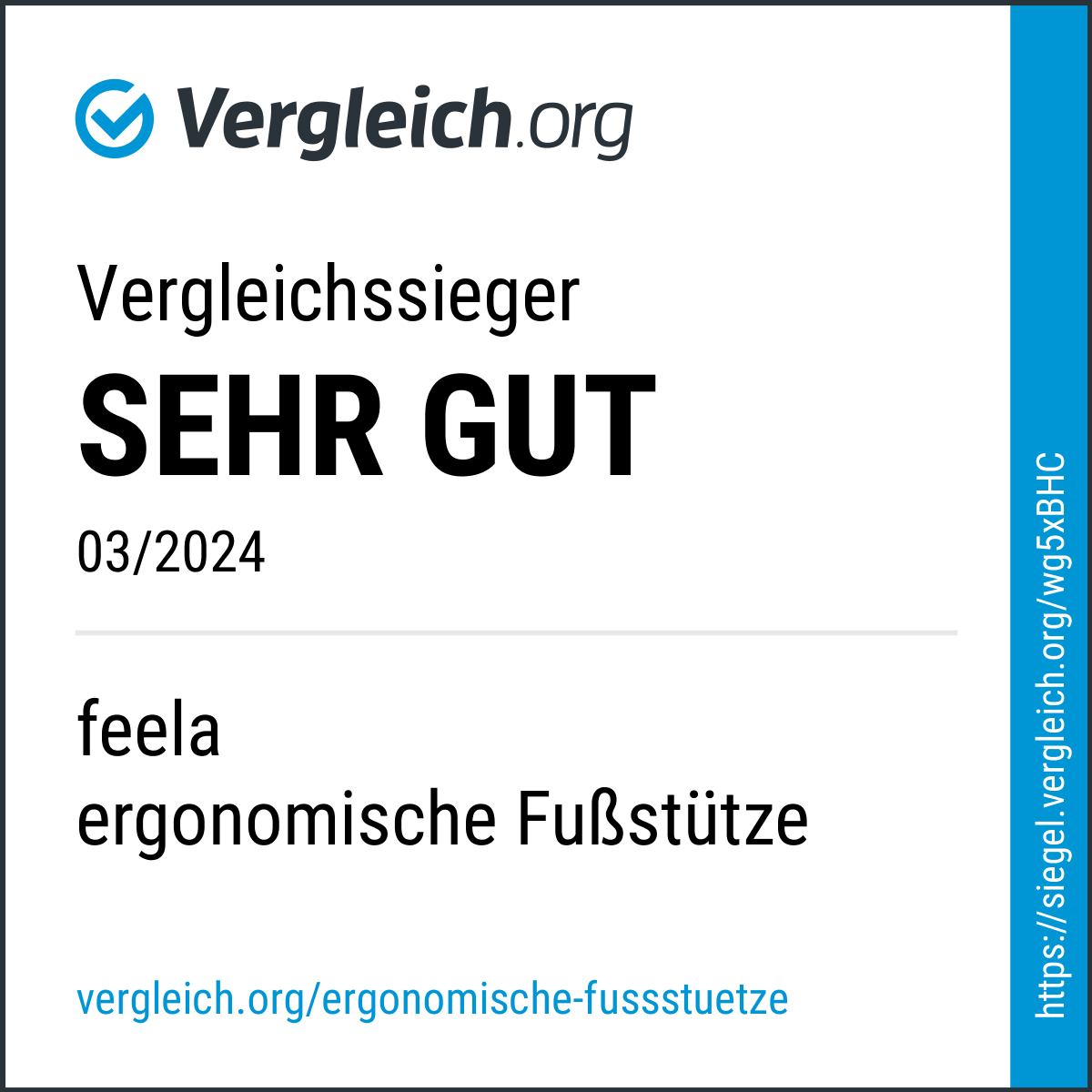 Fußstütze von feela. – Vergleichssieger bei Vergleich.Org