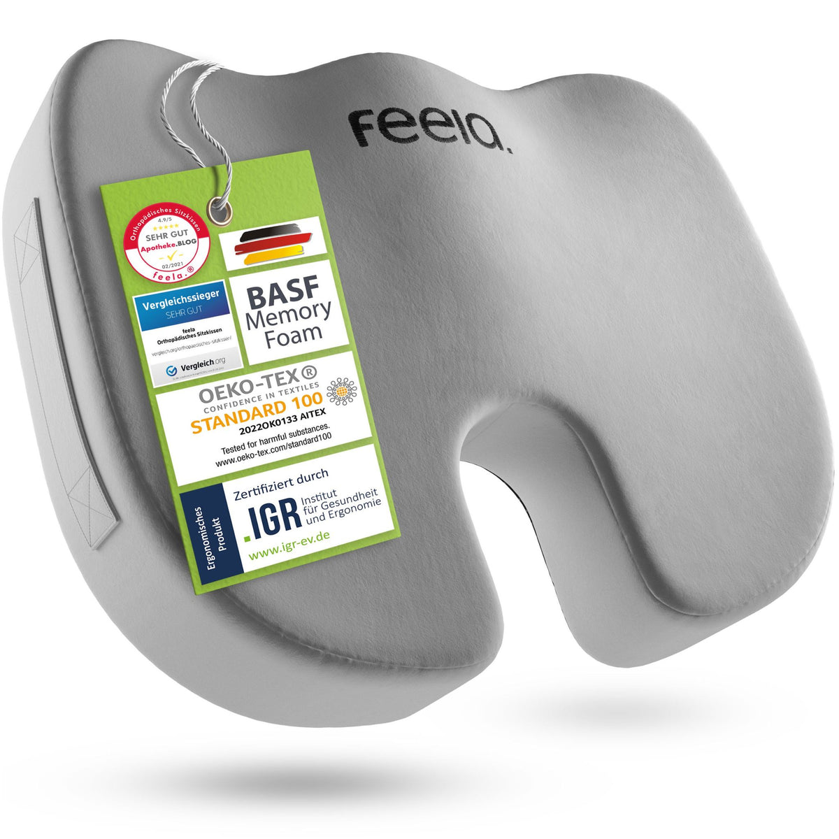 Komfortables Sitzkissen Stuhl – unterstützt Haltung und entlastet Rücken