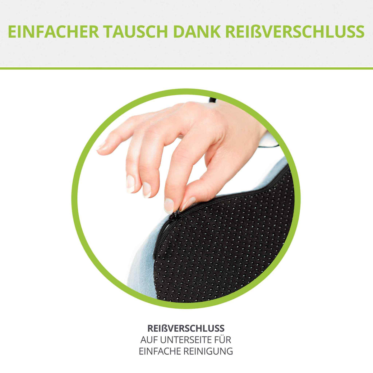 feela.® Ersatz-Bezug (Dunkelgrau) - feela.®