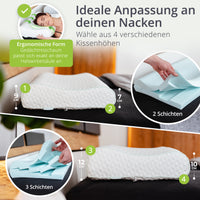 Orthopädisches Kopfkissen feela.®