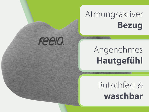 Rückenkissen von feela. (Dunkelgrau)