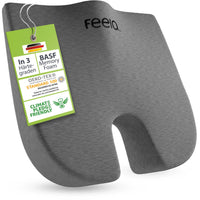 Keilkissen aus Memory Foam mit rutschfester Unterseite und abnehmbarem Bezug