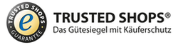 Symbol TrustedShops – Vertrauenswürdiger Einkauf bei feela.